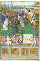 Jean Fouquet - Les heures d'Etienne Chevalier - La Decollation de St Jacques le majeur